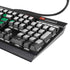 Syria Flag Distressed K95 RGB PLATINUM Mechanical Gaming Keyboard Skin